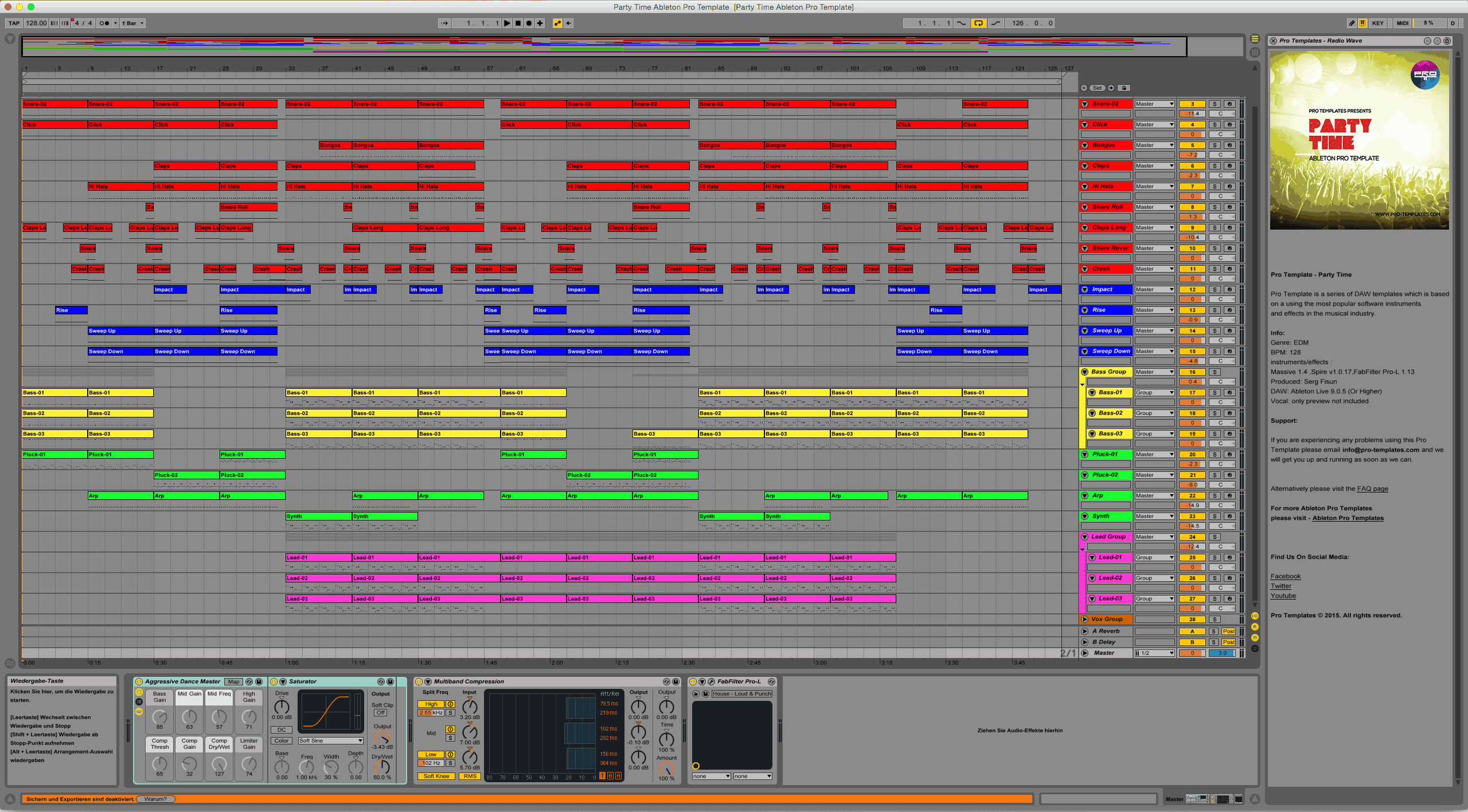 Bases Electro House Ableton Live 9 Download